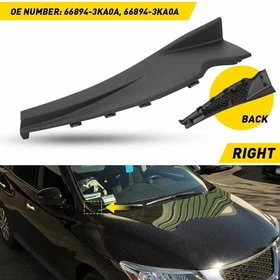 2X Windshield Wiper Cowl Extension Trim LH RH Fit 2013-2020 Nissan Pathfinder US