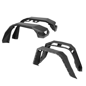 Hooke Road Front Fender Flare or Rear Fender Flares Fit 20-26 Jeep Gladiator JT Hooke Road Front Fender Flare or Rear Fender Flares Fit 20-26 Jeep Gladiator JT