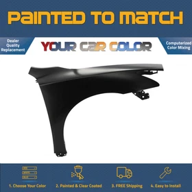 For 2009-2014 NISSAN MAXIMA, Right Fender (Passenger Side) Painted to Match For 2009-2014 NISSAN MAXIMA, Right Fender (Passenger Side) Painted to Match