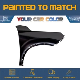 For 2020-2024 HYUNDAI PALISADE, Right Fender (Passenger Side) Painted to Match