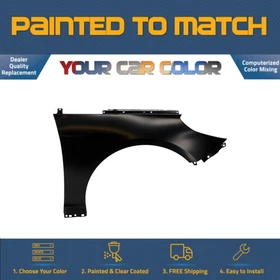 For 2018-2019 HYUNDAI SONATA, Right Fender (Passenger Side) Painted to Match