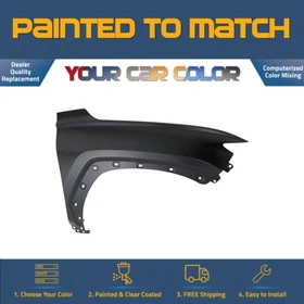 For 2022-2024 HYUNDAI TUCSON HYBRID, Right Fender (Passenger) Painted to Match For 2022-2024 HYUNDAI TUCSON HYBRID, Right Fender (Passenger) Painted to Match