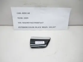 4E0853974F AUDI Front Right Fender Center Molding A8 Quattro 4E0853974F AUDI Front Right Fender Center Molding A8 Quattro