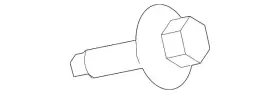 07-14-6-954-965 BMW Fender Bolt