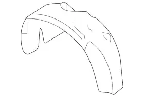 8A5Z-16103-A FORD Guard Front Splash
