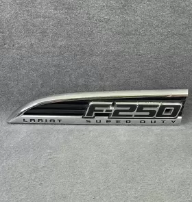 CC34-55000A73-BAW FORD Lariat Fender Emblem F250SD CC34-55000A73-BAW FORD Lariat Fender Emblem F250SD