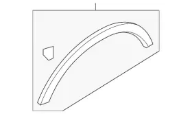 CJ5Z-78290A61-AB FORD Wheel Molding