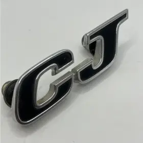 D0GY-I6099-A FORD Cj Engine Badge Cyclone Spoiler Emblem Jet
