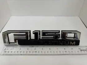 FL3Z-16720-G FORD Platinum Right Left Fender Nameplate Emblem FL3Z-16720-G FORD Platinum Right Left Fender Nameplate Emblem