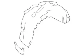 LB5Z-16103-C FORD Fender Liner