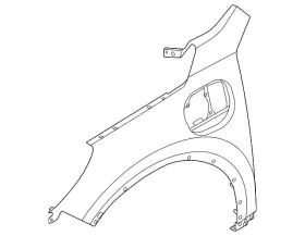 LJ6Z-16005-A FORD Fender