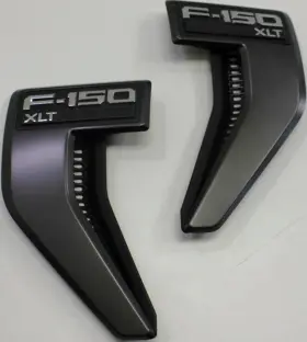 ML34-16B114 FORD Front Fender Emblem Badges F150 Xlt #2 ML34-16B114 FORD Front Fender Emblem Badges F150 Xlt #2