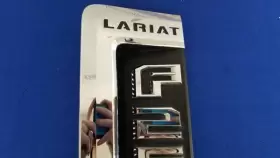 F250SD FORD TRUCK Lariat Fender Emblem Left Driver #3 F250SD FORD TRUCK Lariat Fender Emblem Left Driver #3