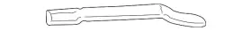 10405868 GM Passenger Lower Fender Brace Buick Century Regal 10405868 GM Passenger Lower Fender Brace Buick Century Regal