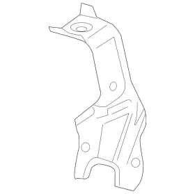 13224242 GM Passenger Front Fender Bracket #3 13224242 GM Passenger Front Fender Bracket #3