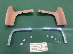 390507 GM Fender Peak Extension Set Oldsmobile Cutlass 390507 GM Fender Peak Extension Set Oldsmobile Cutlass