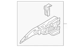 84228154 GM Driver Front Upper Rail 84228154 GM Driver Front Upper Rail