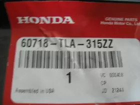 60718-TLA-315ZZ HONDA Left Front Upper Wheelhouse Member #2