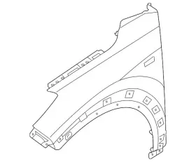 66321-CW000 HYUNDAI Fender 66321-CW000 HYUNDAI Fender