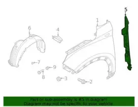 84116-K2000 HYUNDAI Rear Insulator #2 84116-K2000 HYUNDAI Rear Insulator #2