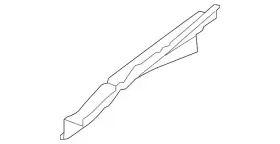 64544-H8000 KIA Upper Rail Fender Reinforcement Front Right 64544-H8000 KIA Upper Rail Fender Reinforcement Front Right