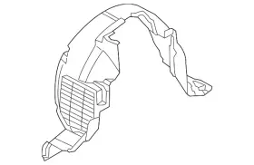 86812-3F500 KIA Fender Liner