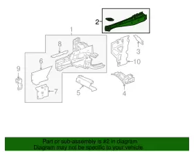 204-630-84-40 MERCEDES Upper Rail C250 #2 204-630-84-40 MERCEDES Upper Rail C250 #2