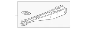 204-630-84-40 MERCEDES Upper Rail C250 204-630-84-40 MERCEDES Upper Rail C250