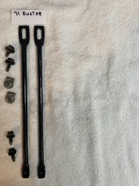 7-DU-71 MOPAR Body Duster Demon Fender Braces Plymouth #3