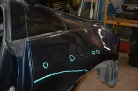 350Z NISSAN Driver Left Rear Quarter Panel #2 350Z NISSAN Driver Left Rear Quarter Panel #2