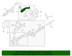 64112-3TA0A NISSAN Upper Panel Maxima #2