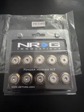 FW-110TI NRG INNOVATIONS Fender Washer Rivets Titanium Set FW-110TI NRG INNOVATIONS Fender Washer Rivets Titanium Set