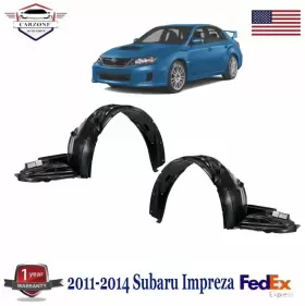 59110FG040 SUBARU Set Front Left Right Fender Liner Wrx