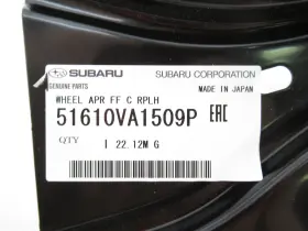 51610VA1509P SUBARU Driver Lh Front Apron Reinforcement Wrx