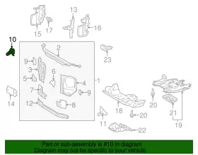 53803-35030 TOYOTA Fender Bkt 4RUNNER #2 53803-35030 TOYOTA Fender Bkt 4RUNNER #2
