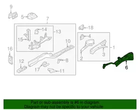 5C5-810-135 VOLKSWAGEN Outer Rail #2