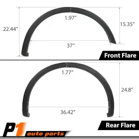 ZP-02RSA1225BDM VR AUTO PARTS Fender Flares Wheel F150 Ford #3 ZP-02RSA1225BDM VR AUTO PARTS Fender Flares Wheel F150 Ford #3
