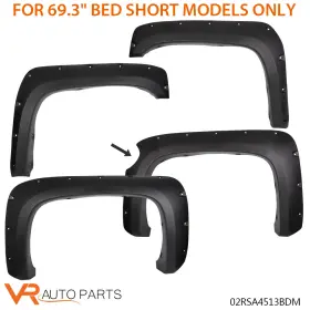 ZP-02RSA4513BDM VR AUTO PARTS Bed Fender Flares Pocket 1500 ZP-02RSA4513BDM VR AUTO PARTS Bed Fender Flares Pocket 1500