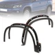 4Pcs Fit For 2012-2017 Volkswagen Tiguan Textured Plastic Black Fender Flares