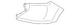 Genuine Toyota Fender Extension Panel (Right Front) 53931-0C903