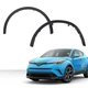 Fit For 2018-2021 Toyota C-HR Front Driver and Passenger Side Fender Trim Set