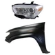 Fender Kit For 2019-23 Toyota Tacoma Front Driver Side Steel CAPA with Headlamp Fender Kit For 2019-23 Toyota Tacoma Front Driver Side Steel CAPA with Headlamp