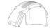 Genuine Volkswagen Fender Liner 5G0-805-970-N