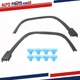 CH129111 Fender Flares Fit For Jeep Cherokee 2014-2017 Front Left & Right Black CH129111 Fender Flares Fit For Jeep Cherokee 2014-2017 Front Left & Right Black