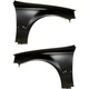 Fender For 99-2000 Honda Civic Set of 2 Front Driver & Passenger Primed Steel