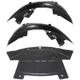 Front Engine Splash Shield Kit Fits 2005-2010 Chrysler 300 Dodge Charger Front Engine Splash Shield Kit Fits 2005-2010 Chrysler 300 Dodge Charger