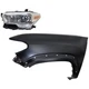 Headlight Kit For 2016-18 Toyota Tacoma Left Assembly CAPA with Wheel Arch Holes