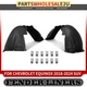 2x Inner Fender Liners Front Driver & Passenger for Chevrolet Equinox 2018-2024