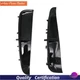 1 Pair Gloss Black Fender Grille Air Vents Trim Fits Porsche Panamera 2017-2023