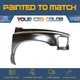 For 2002-2005 DODGE R1500, Right Fender (Passenger Side) Painted to Match For 2002-2005 DODGE R1500, Right Fender (Passenger Side) Painted to Match